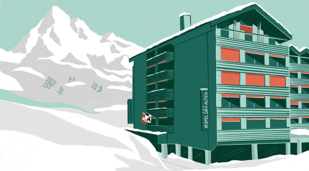 Hotel Des Alpes Flims Buitenkant foto